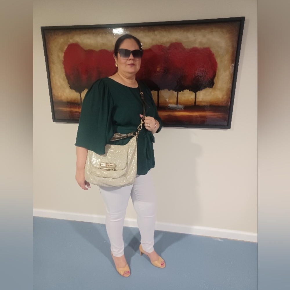 SOLD - Coach  Kristin Gold  Bag - Picture 16 of 16